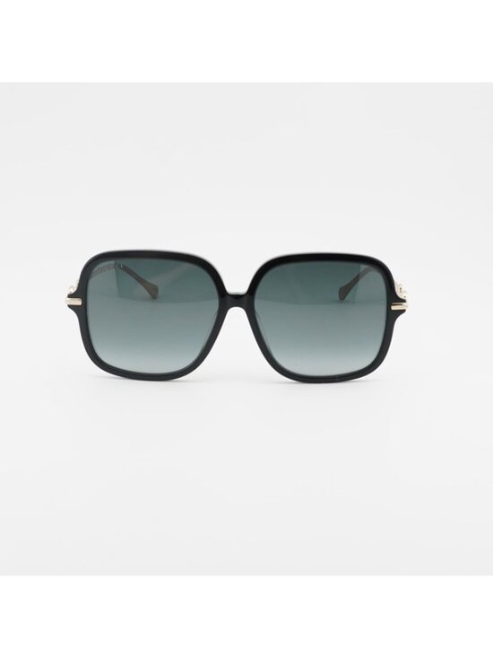 Gucci GG0884SA 001 Sunglasses Black Square Frame, Grey Lenses main image 9